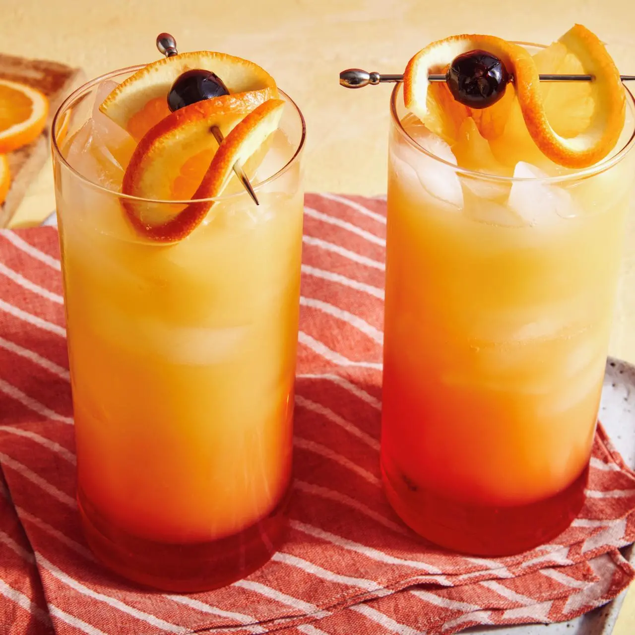 Chili Mango Tequila Sunrise