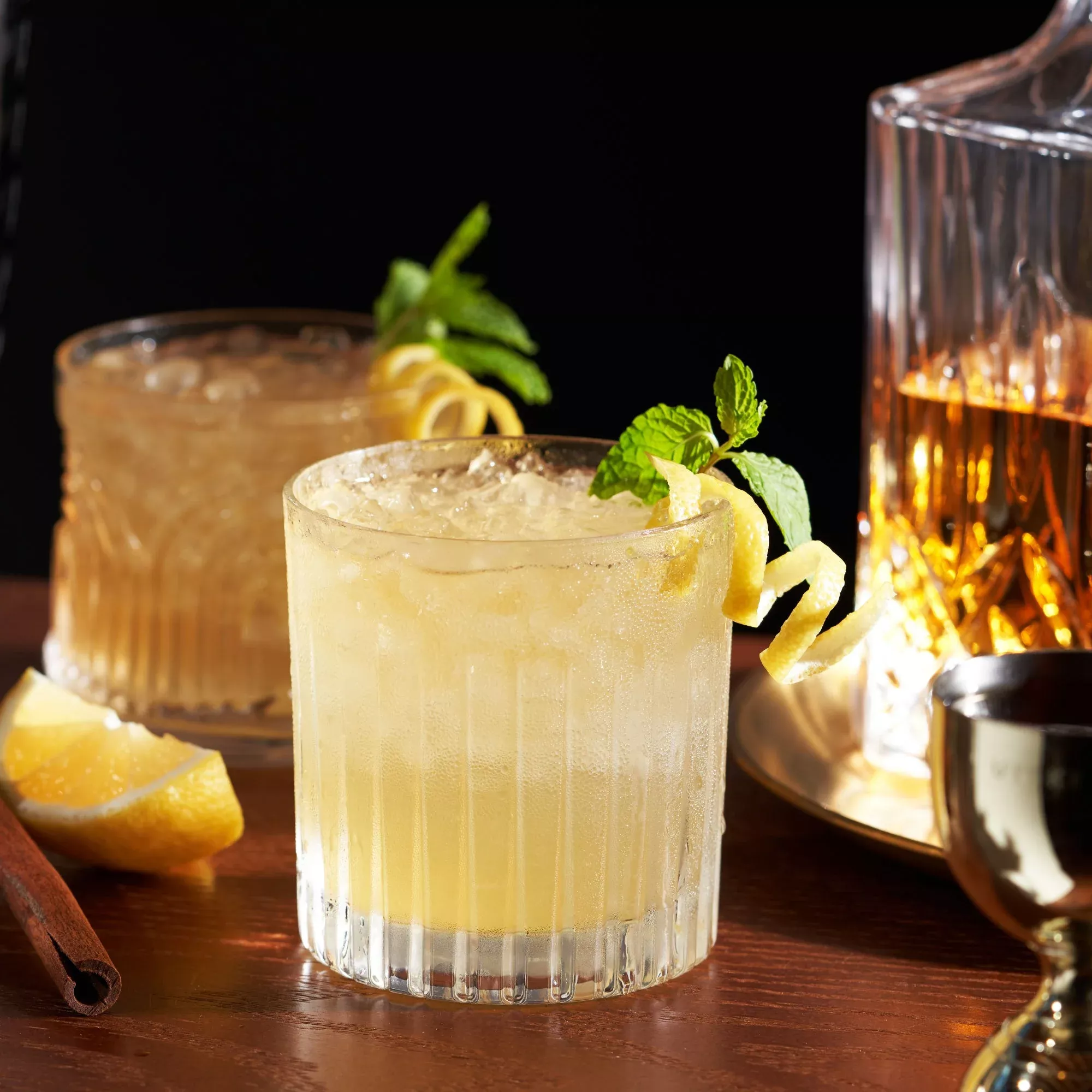 Muddled Maple Bourbon Smash
