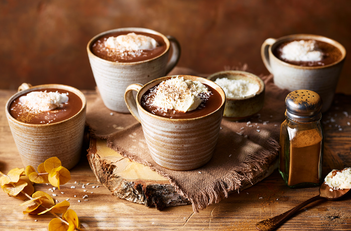 Cocoa-Spiced Rum Hot Chocolate