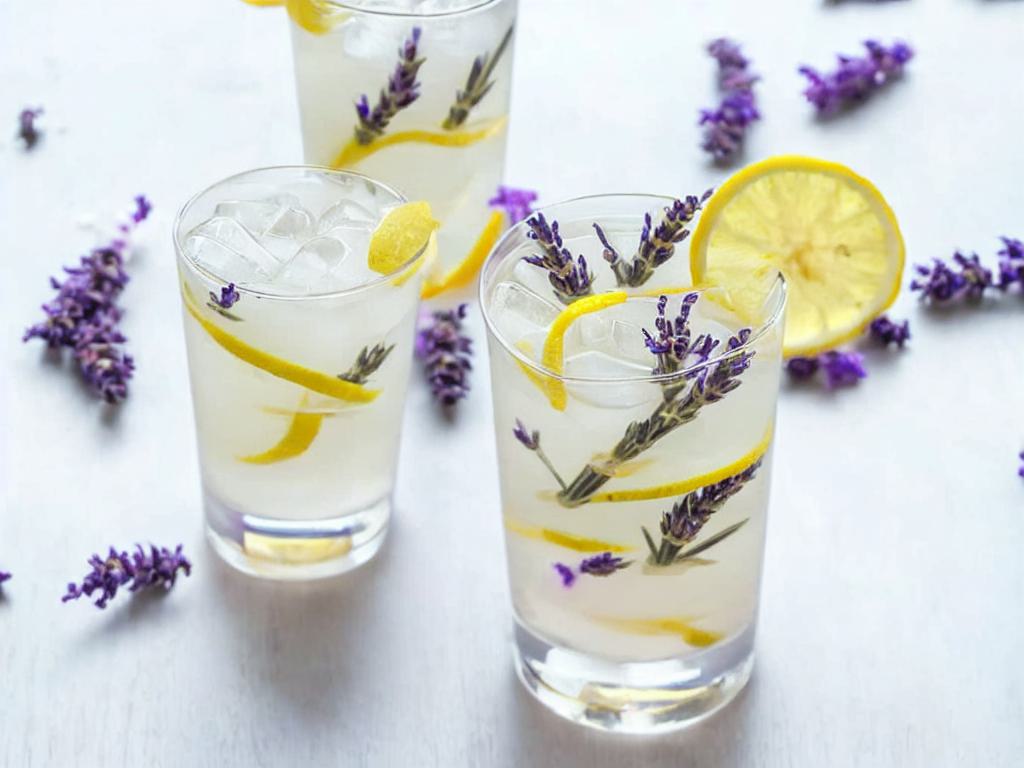 Lavender Lemon Vodka Collins
