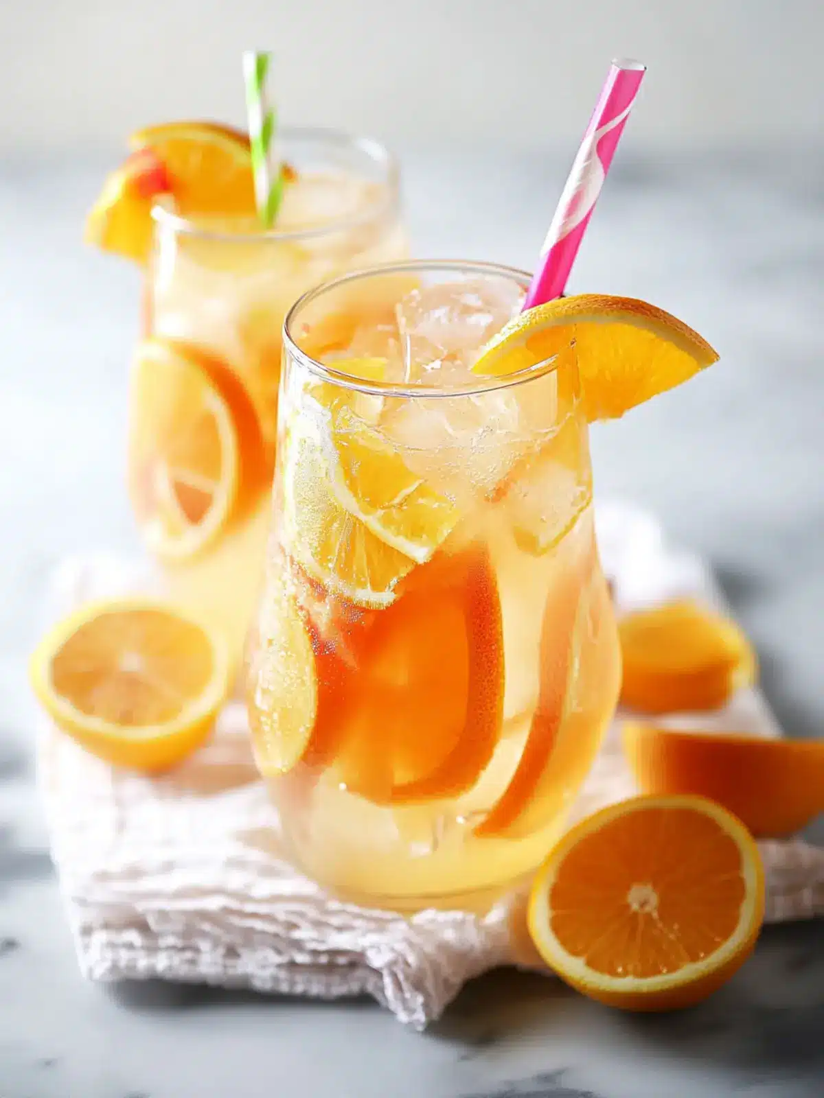 Sparkling Citrus Pop Cocktail