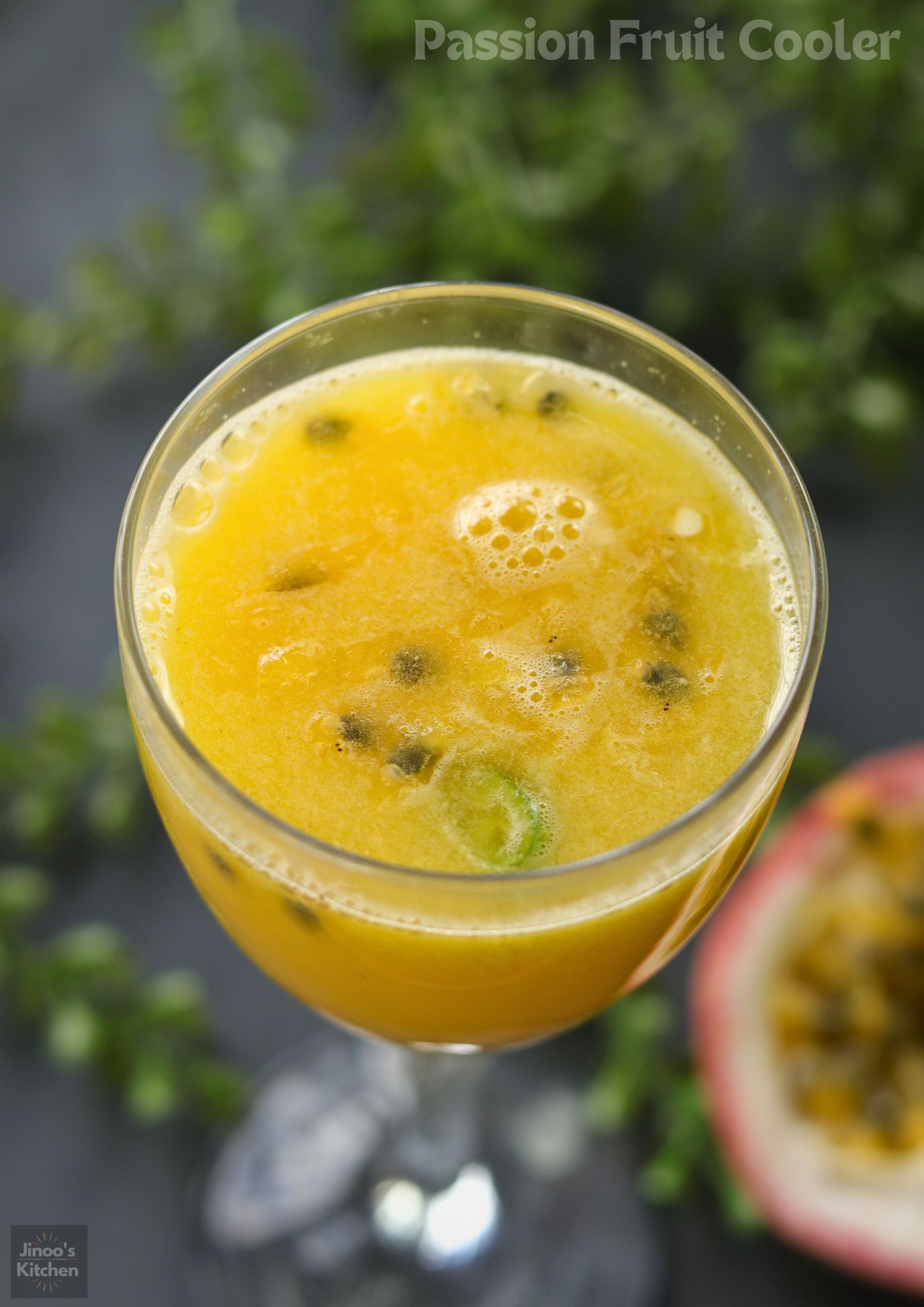 Tropical Passionfruit Rum Cooler