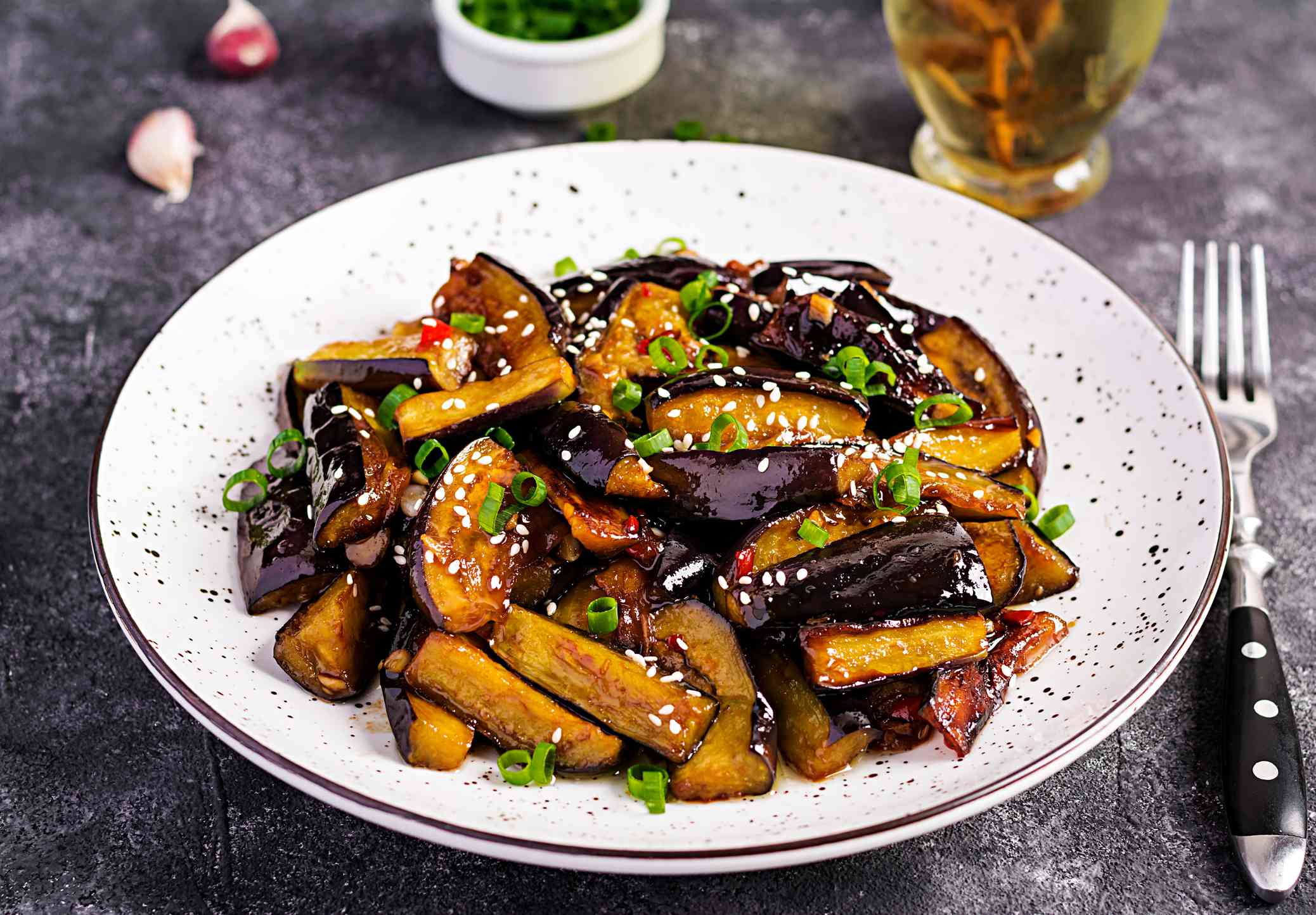 Shanghai-Style Sweet Soy Braised Eggplant