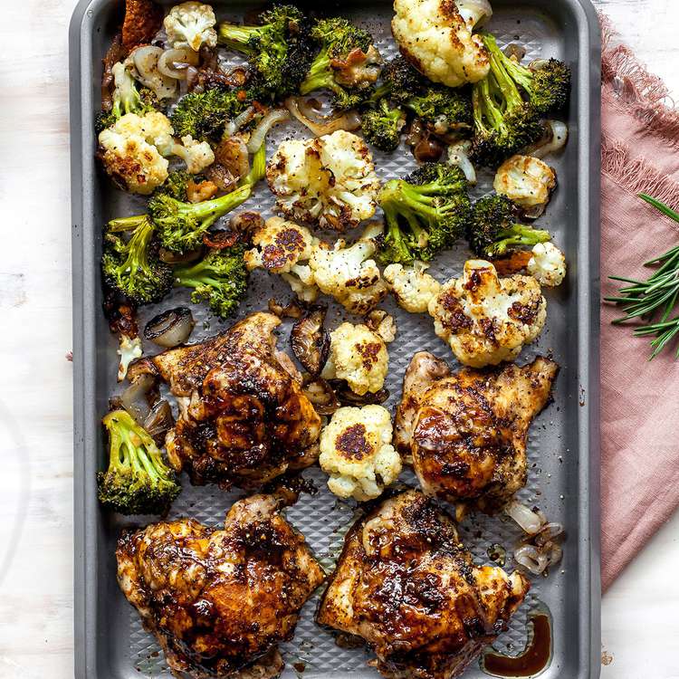 Windows Update-Inspired Spiced Chicken Sheet Pan Dinner