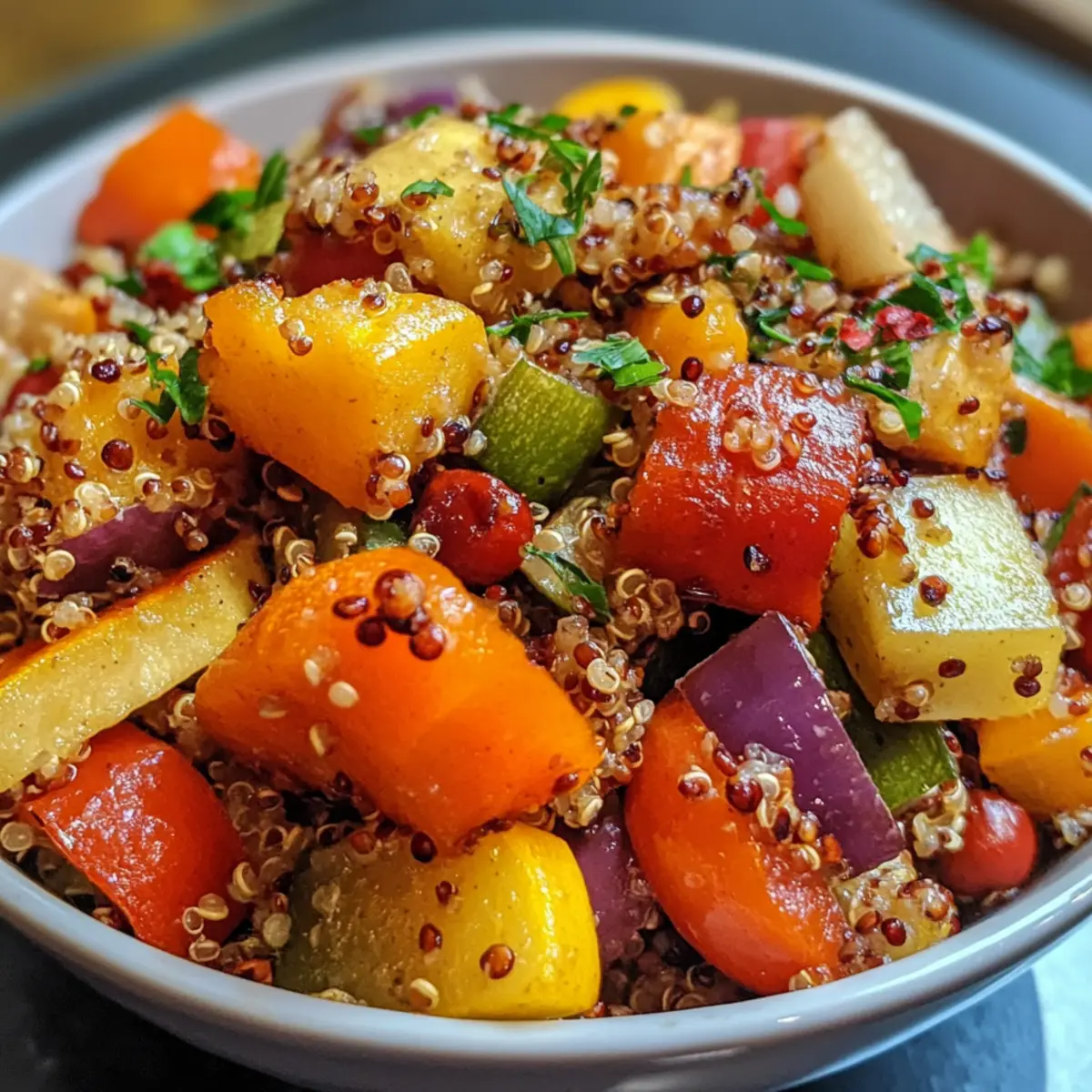 Pima County Roasted Vegetable and Quinoa Salad