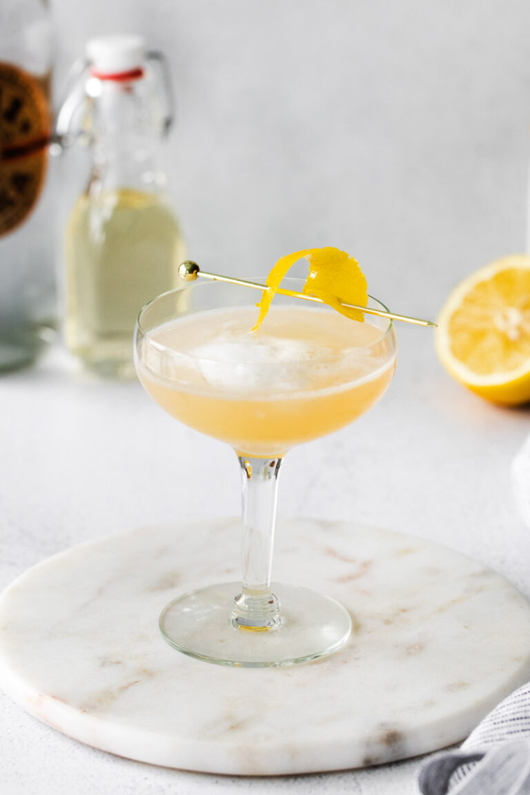 Bittersweet Herb-Infused Vodka Sour