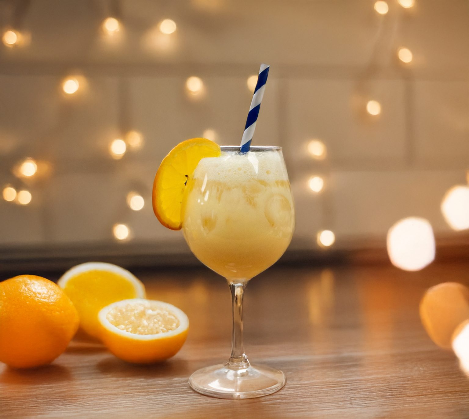 Tropical Ginger Rum Spritz