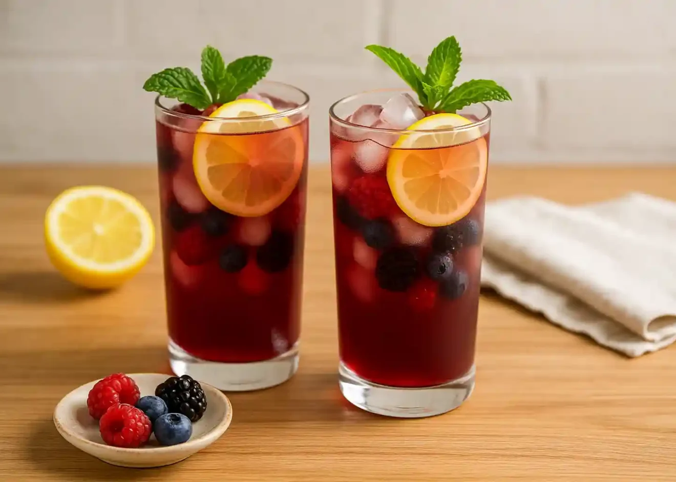 Muddled Berry Breeze with Citrus Spark
