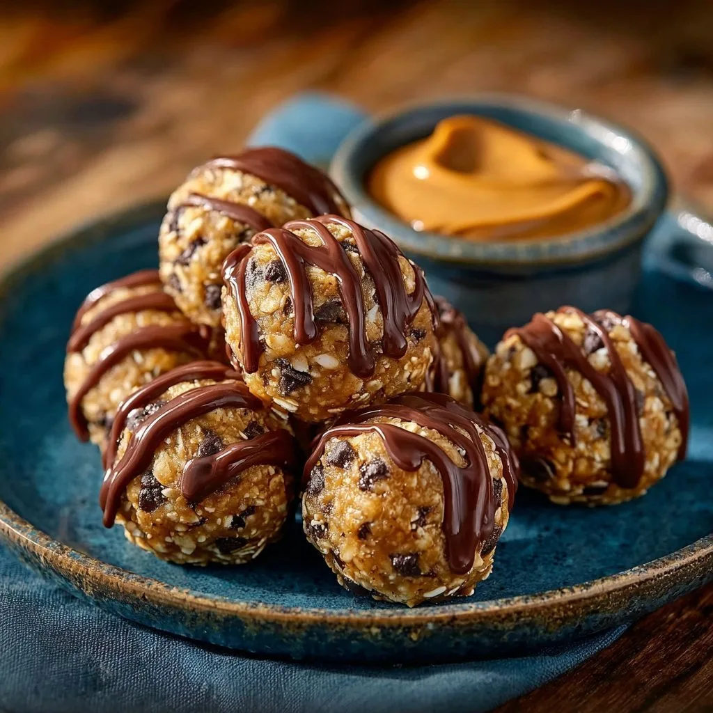 CrazyGames-Inspired Chocolate Peanut Butter Energy Bites