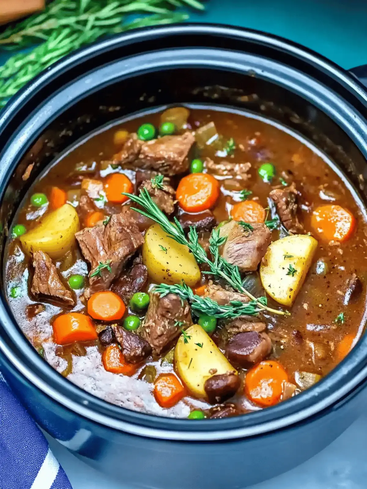 Saltbush and Lamb Slow Cooker Stew