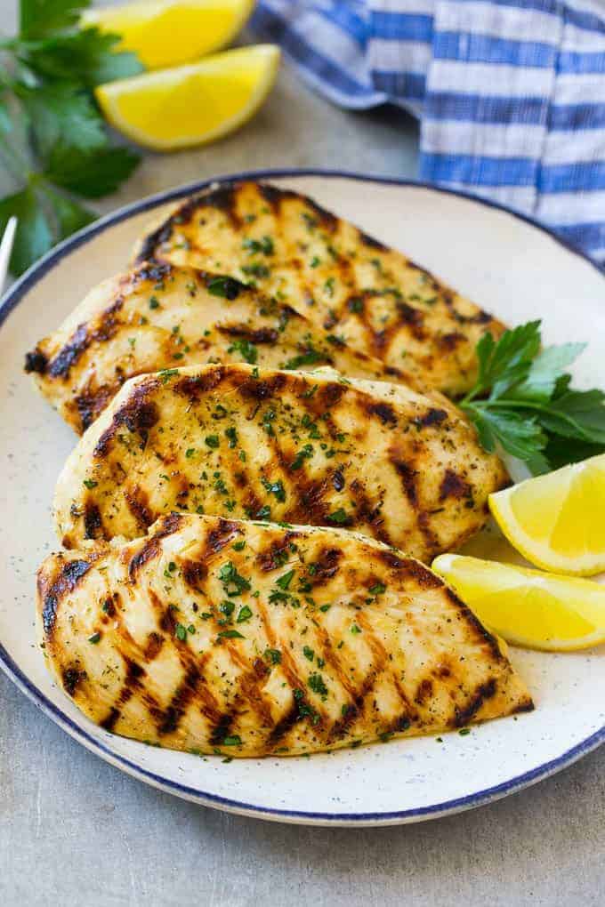 Grilled Citrus-Marinated Chicken with Tampa Bay Herbs