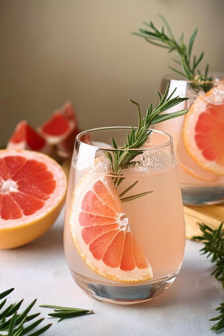 Rosemary Grapefruit Gin Sour