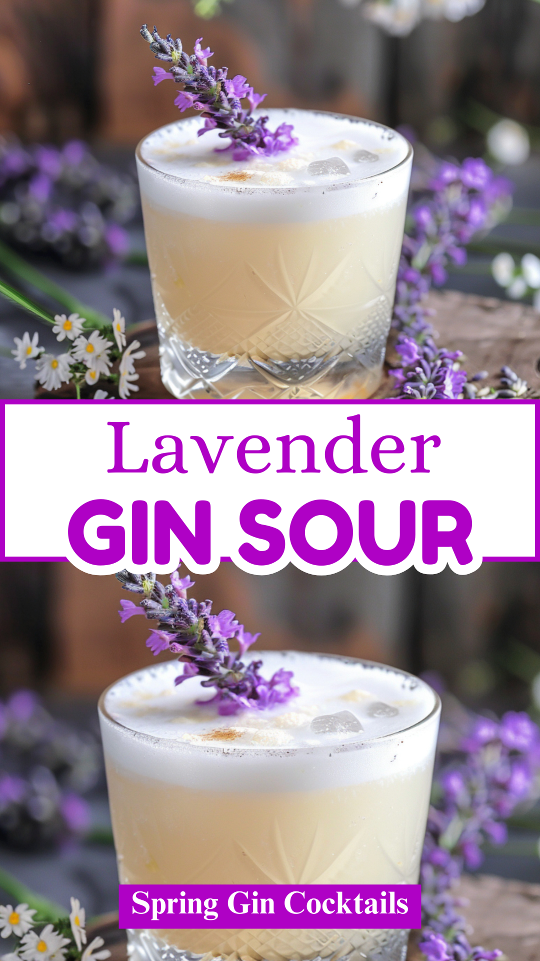 Parisian Lavender Gin Sour