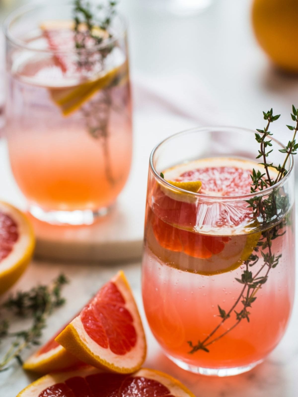 Citrus-Gin Martini with Grapefruit Twist