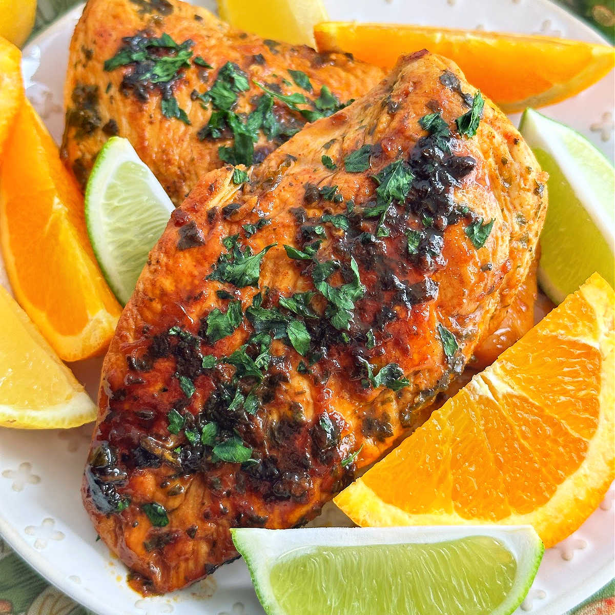Grilled Citrus-Marinated Chicken with Regional Spice Blend