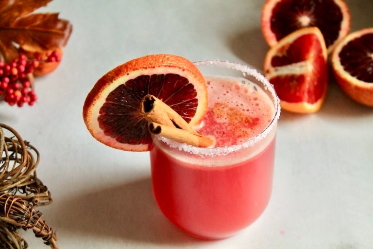 Tequila-Spiced Blood Orange Margarita