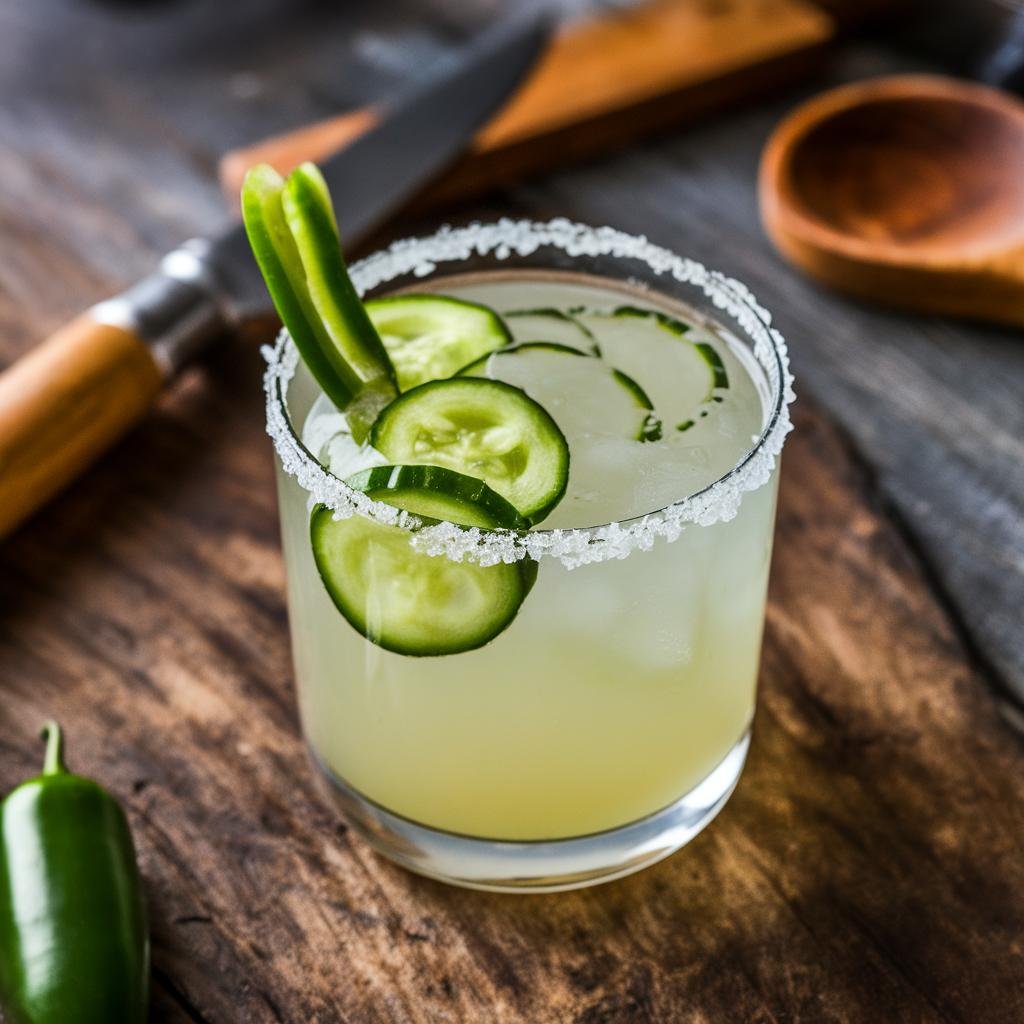 Smoky Mezcal Cucumber Cooler