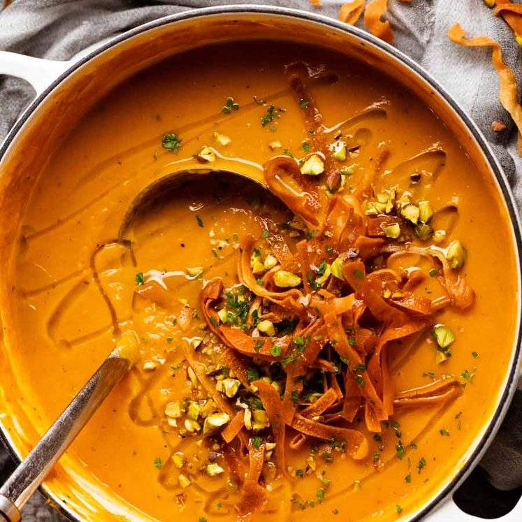 Vegetarian Wattleseed and Sweet Potato Soup