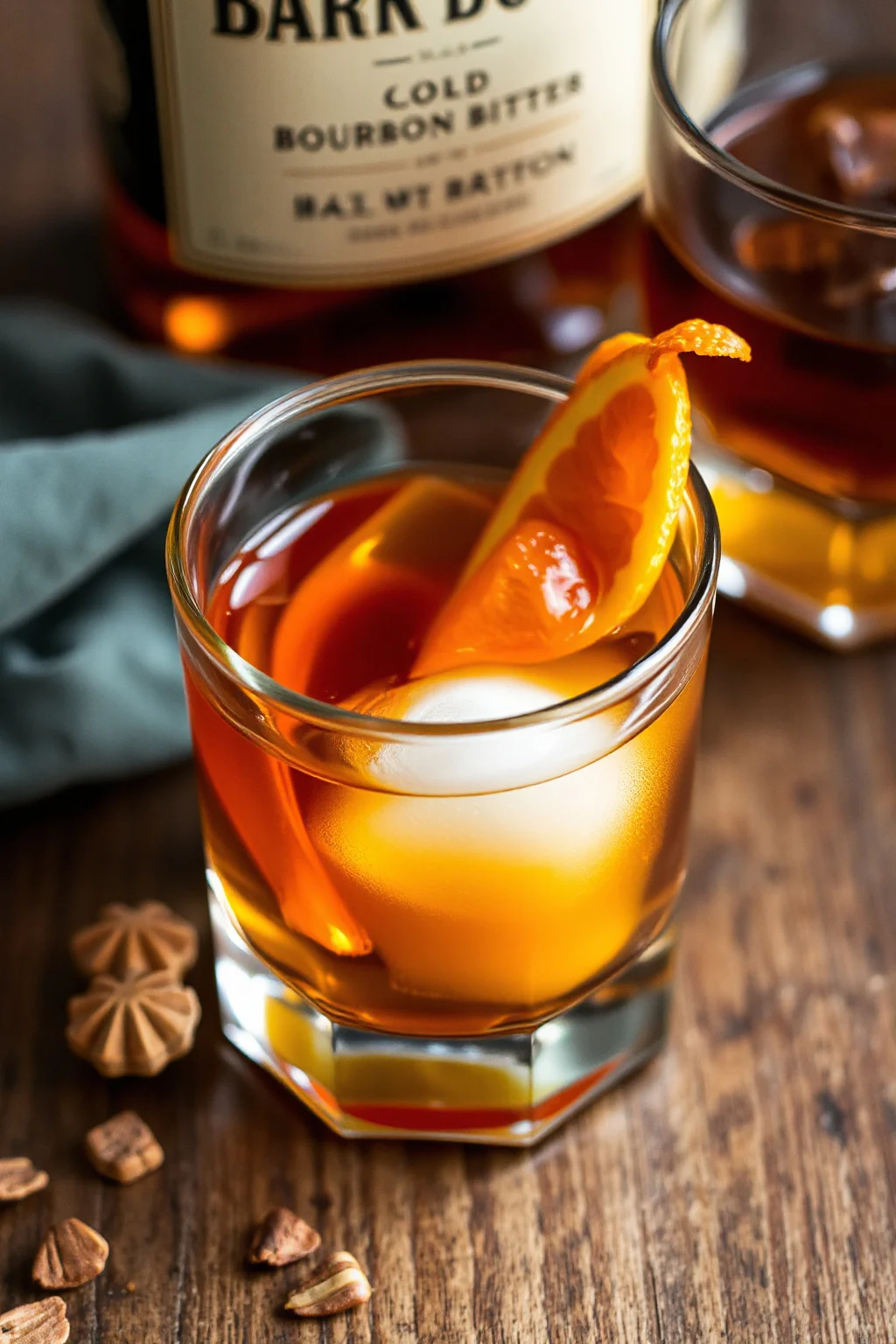 Barrel-Aged Maple Bourbon Old Fashioned