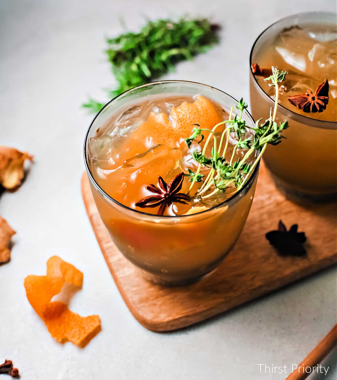 Honeyed Bourbon Orange Old Fashioned