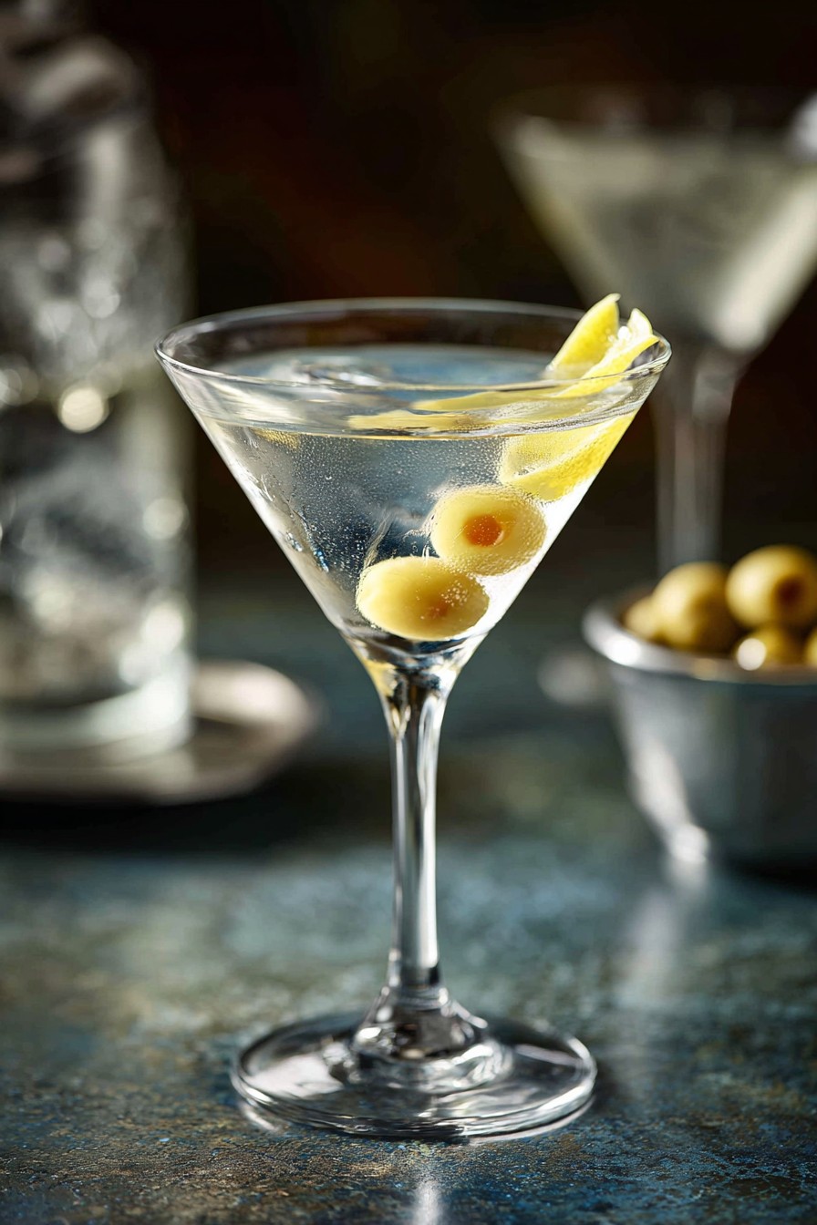 Herb-Muddled Gin Martini