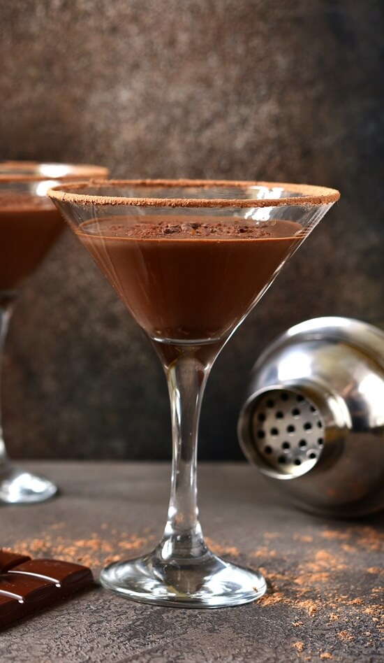Spiced Chocolate Tequila Martini