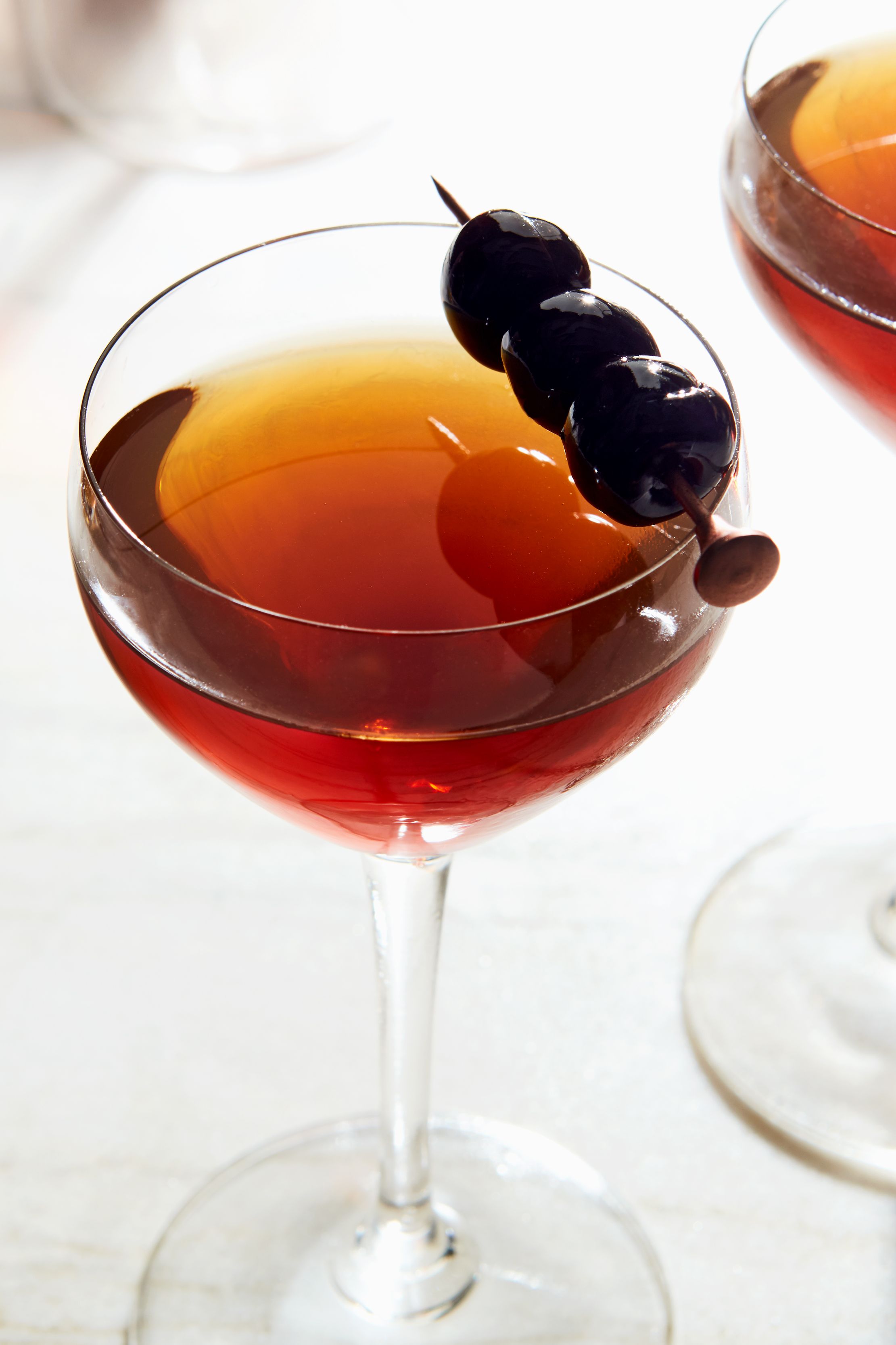 Smoked Citrus Rye Manhattan