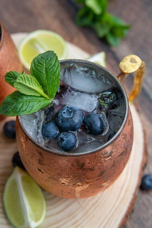 Shaken Berry-Spiced Popular Mule