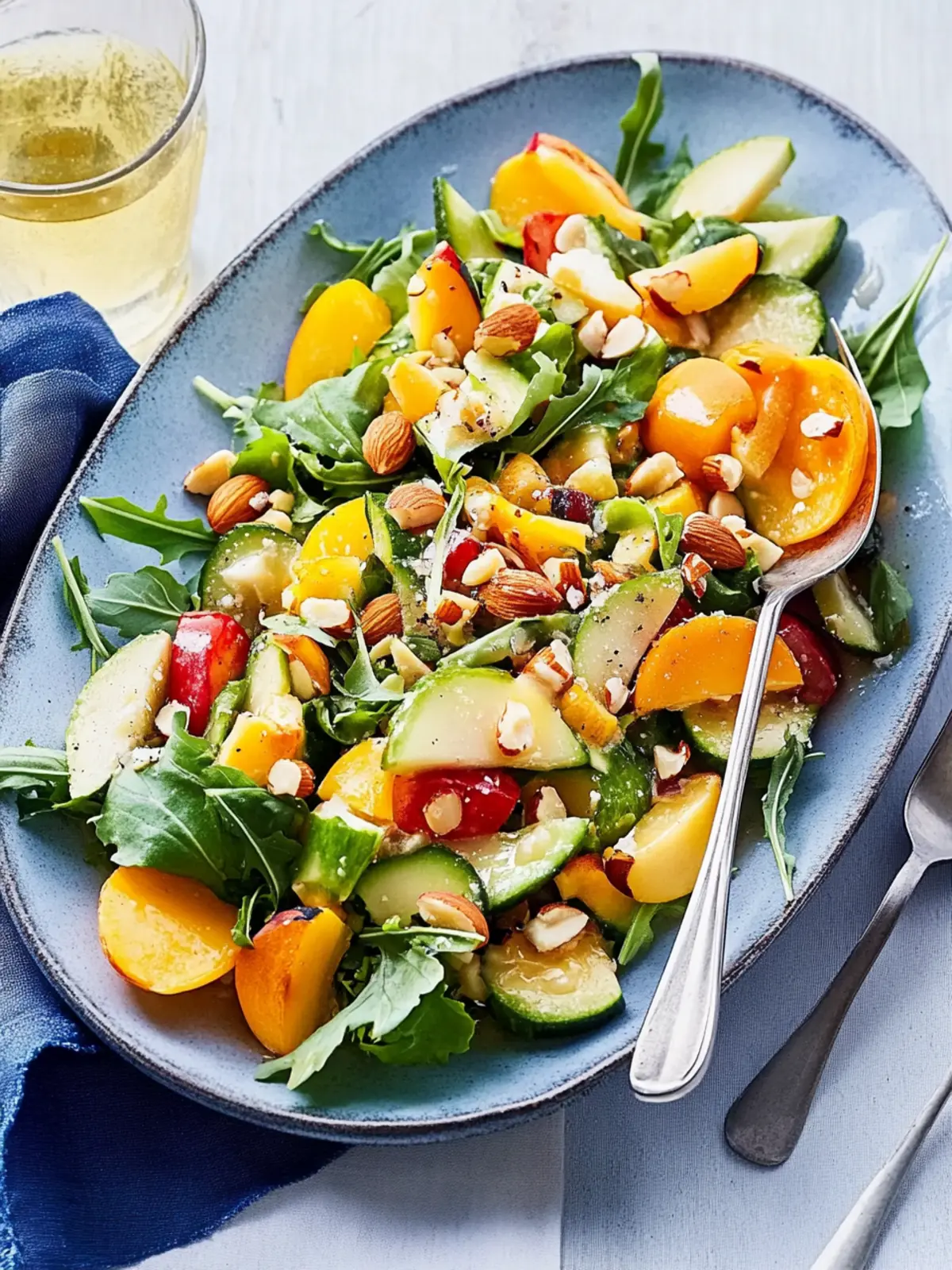 Rustic Bush Tomato and Macadamia Nut Salad with Finger Lime Dressing