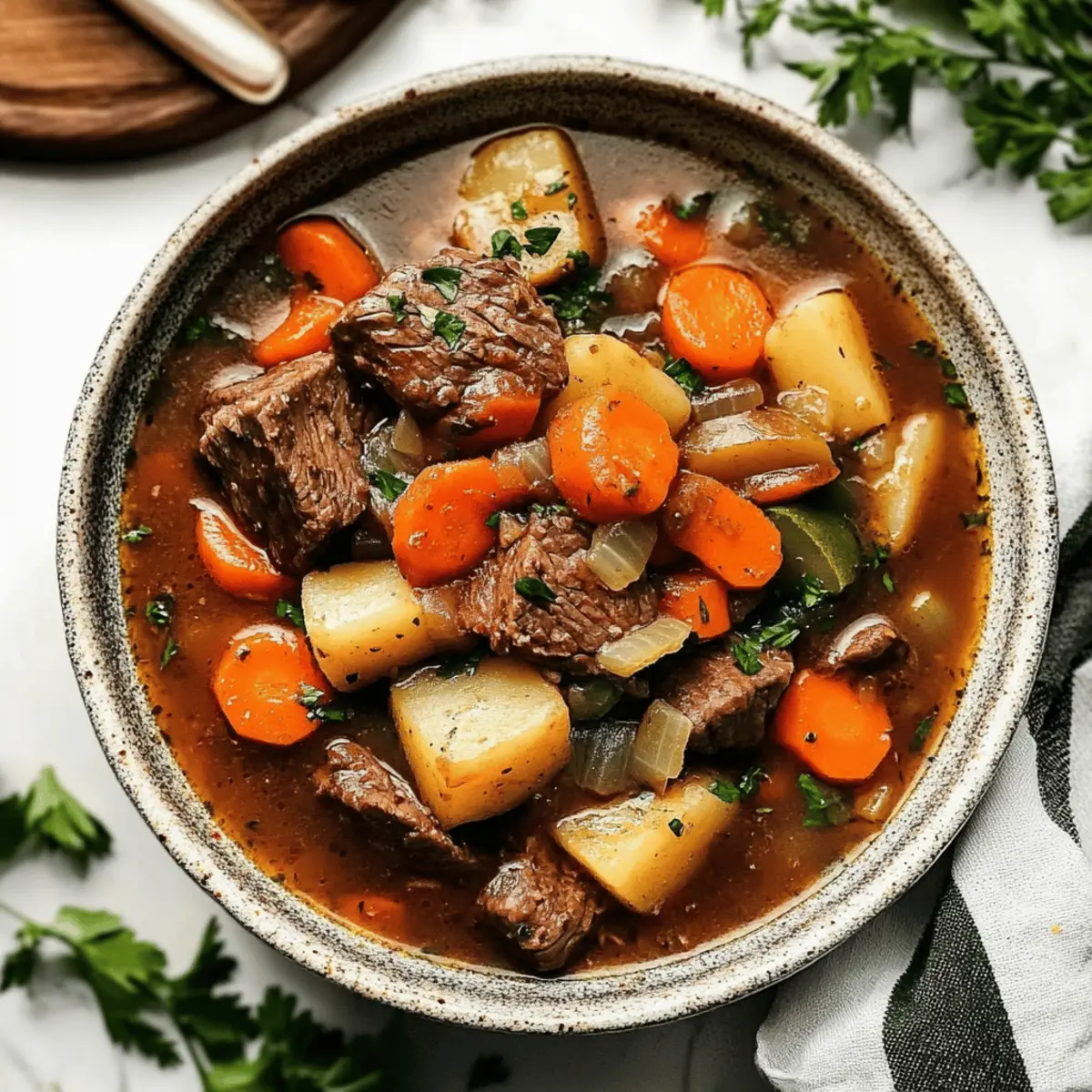 Slow Cooker Ohio-Style Beef Stew with Root Vegetables
