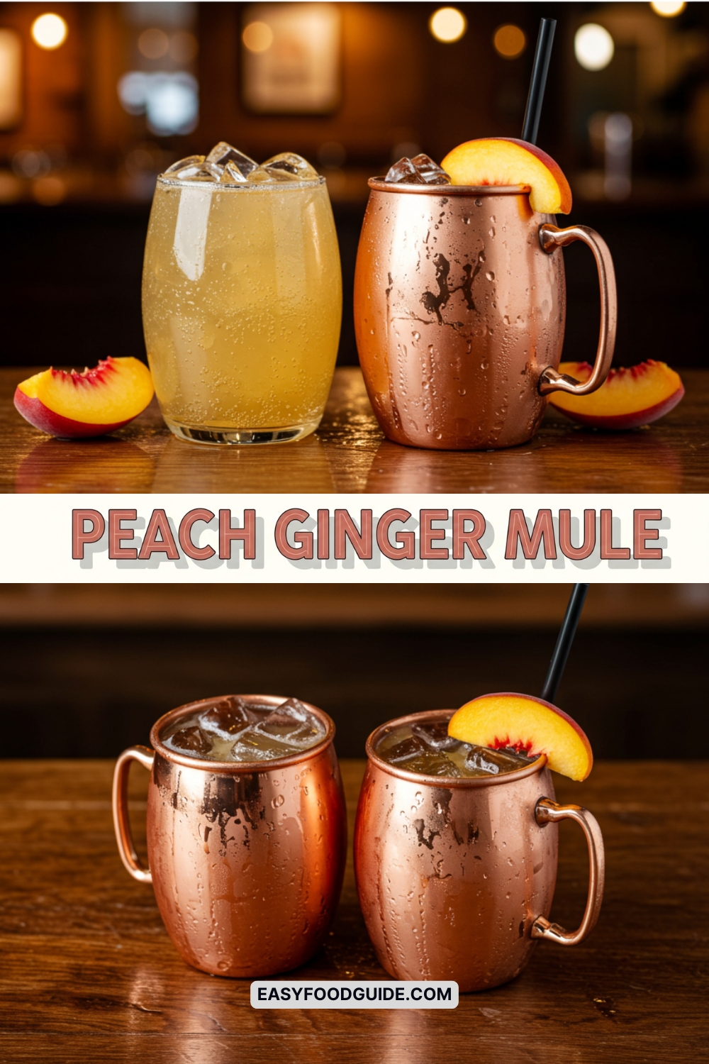 Ginger-Peach Popular Mule