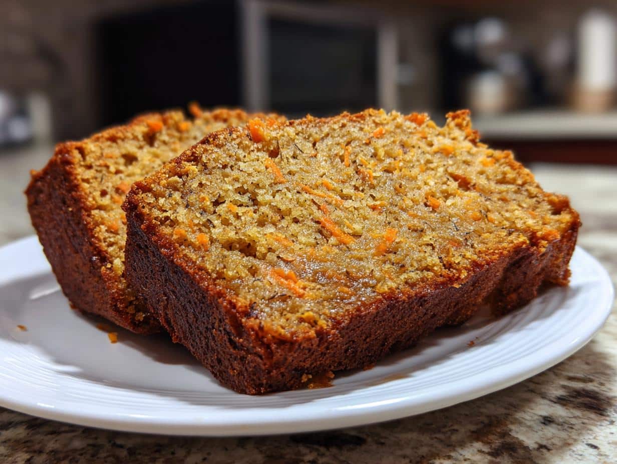 Spiced Carrot and Banana Bread Bars