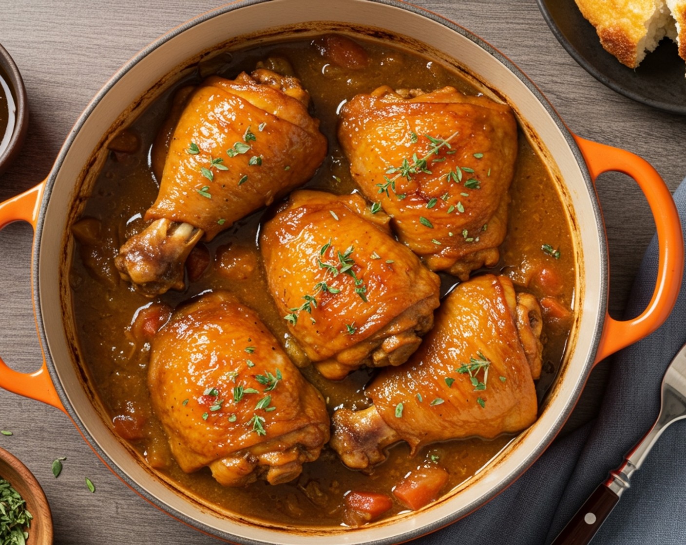 Slow-Simmered Caribbean Chicken with Regional Spices
