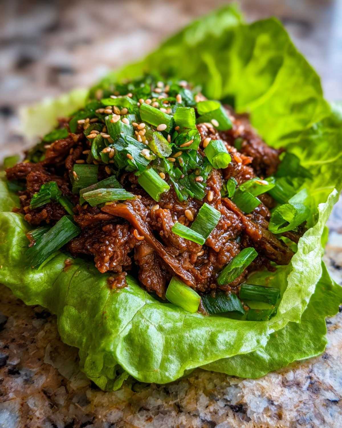 Quick Meals Korean-Style Beef Bulgogi Lettuce Wraps