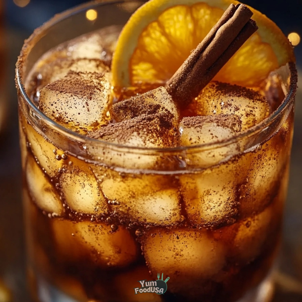 Smoky Ginger Bourbon Old Fashioned