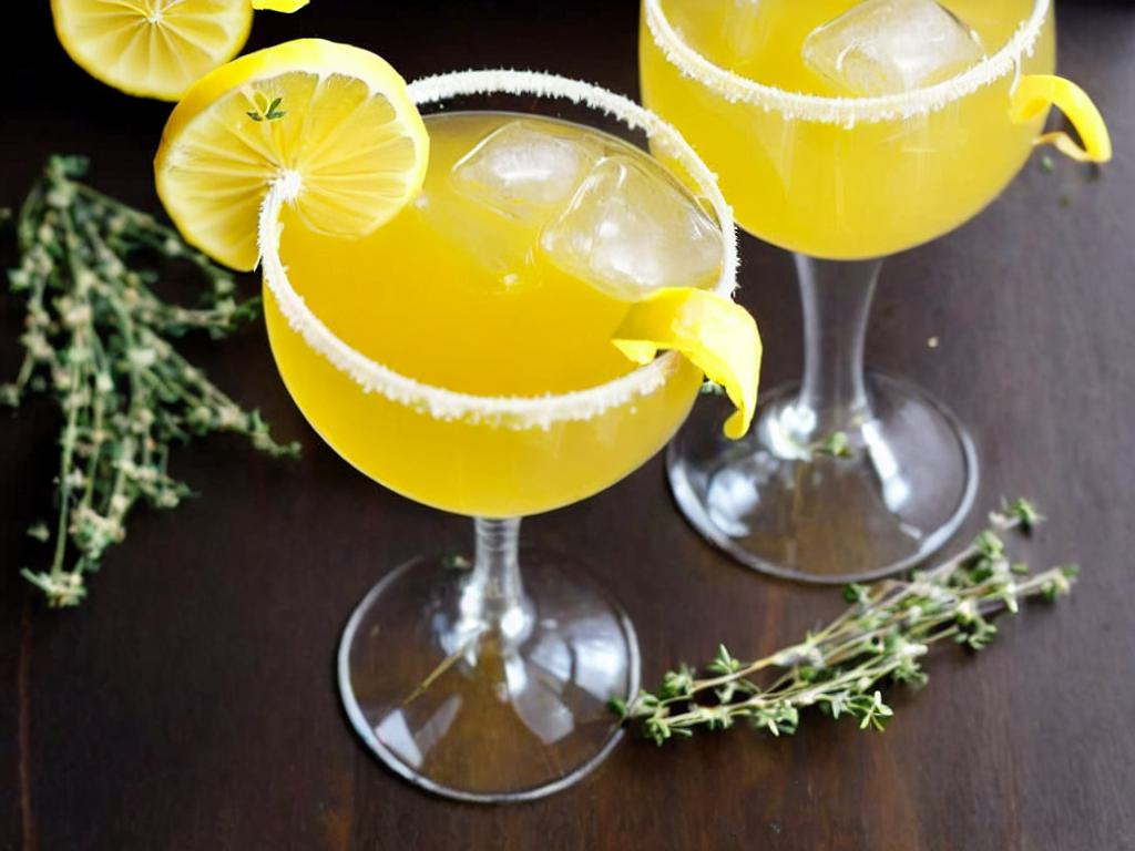 Popular Sour with Honey and Thyme