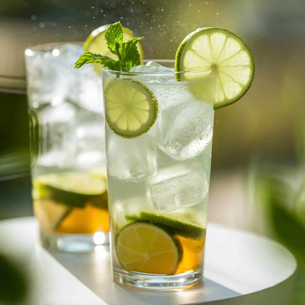 Popular Ginger-Lime Fizz