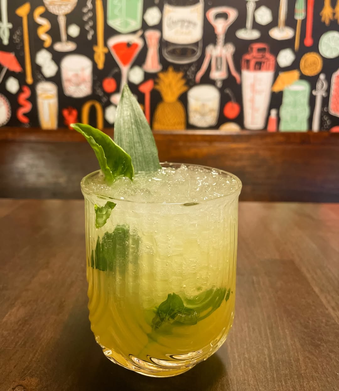 Popular Tropical Basil Smash
