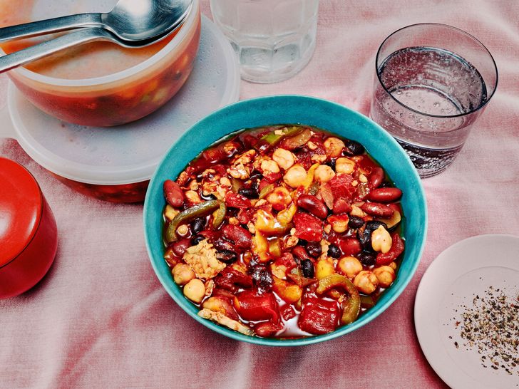 Three-Bean Slow-Cooker Chili with Smoked Paprika