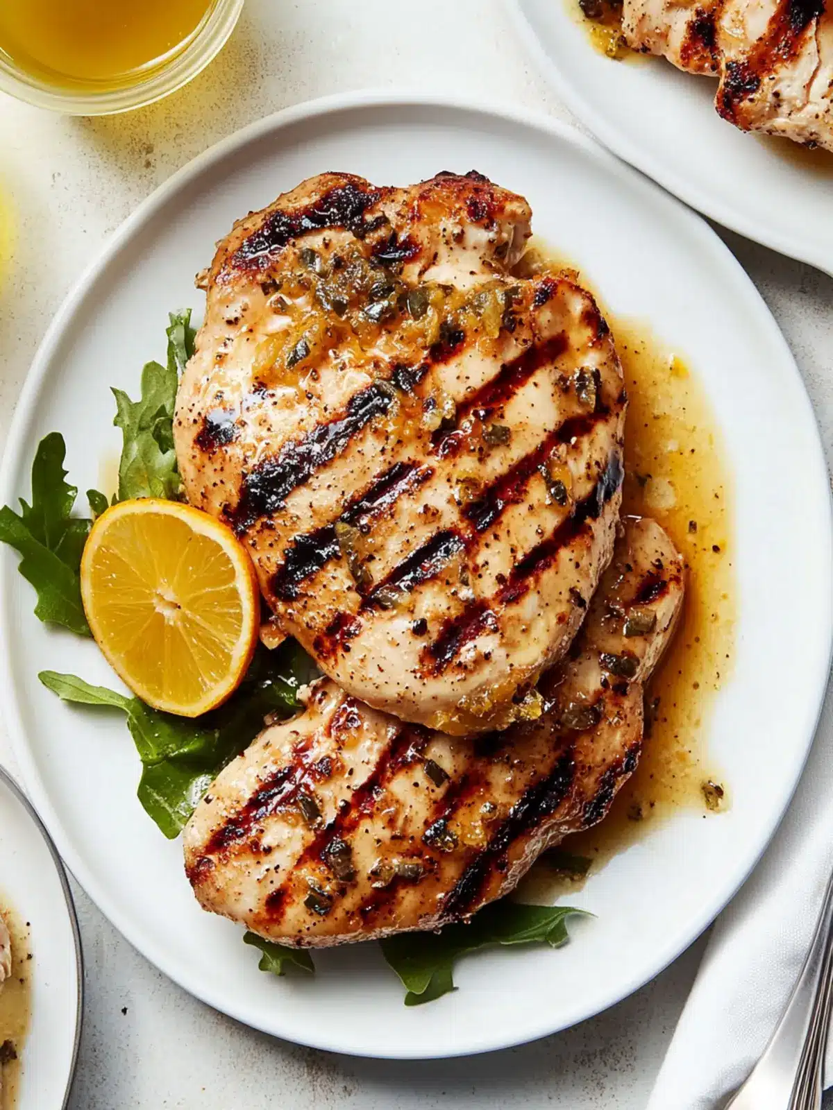 Half-Hour Citrus Marinated Grilled Chicken