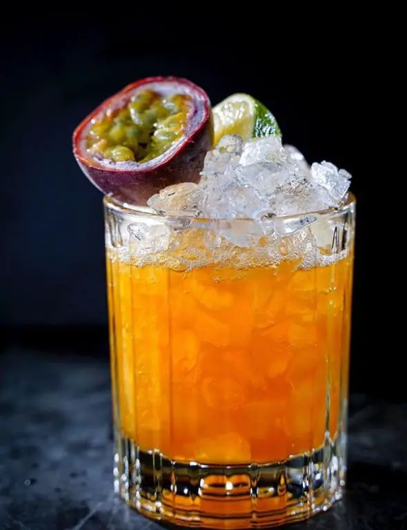 Tropical Passionfruit Rum Sour
