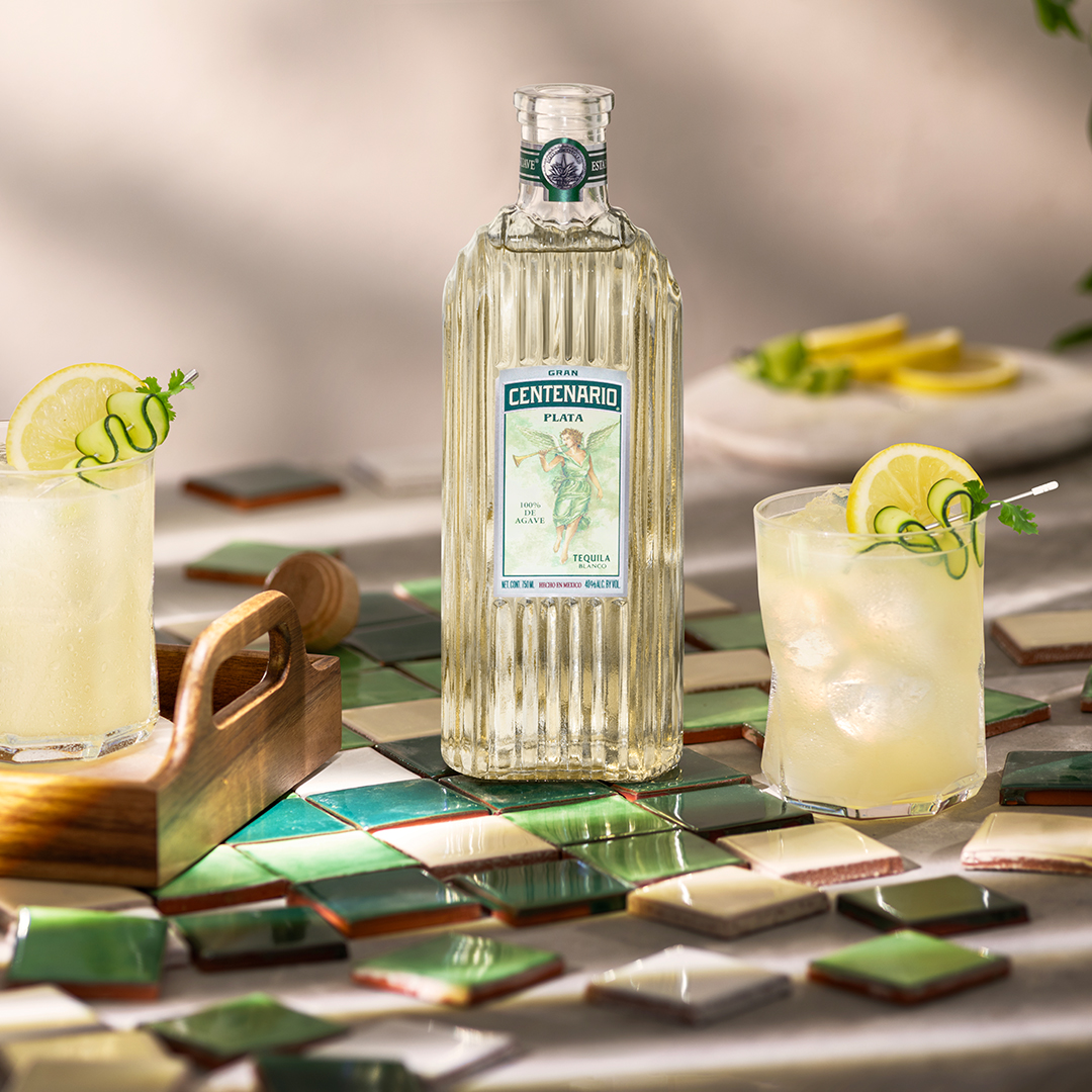Cucumber Basil Tequila Cooler