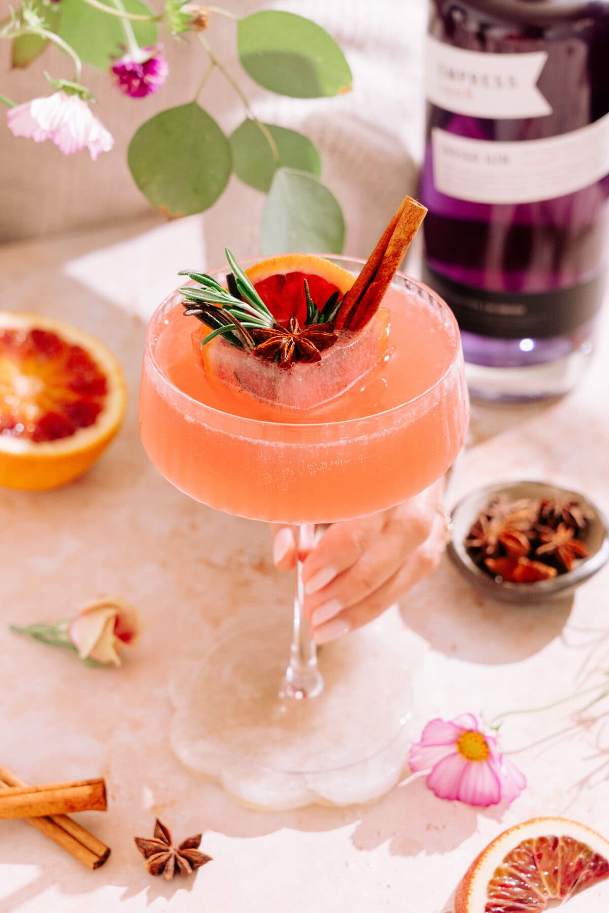 Spiced Citrus Whisper Cocktail