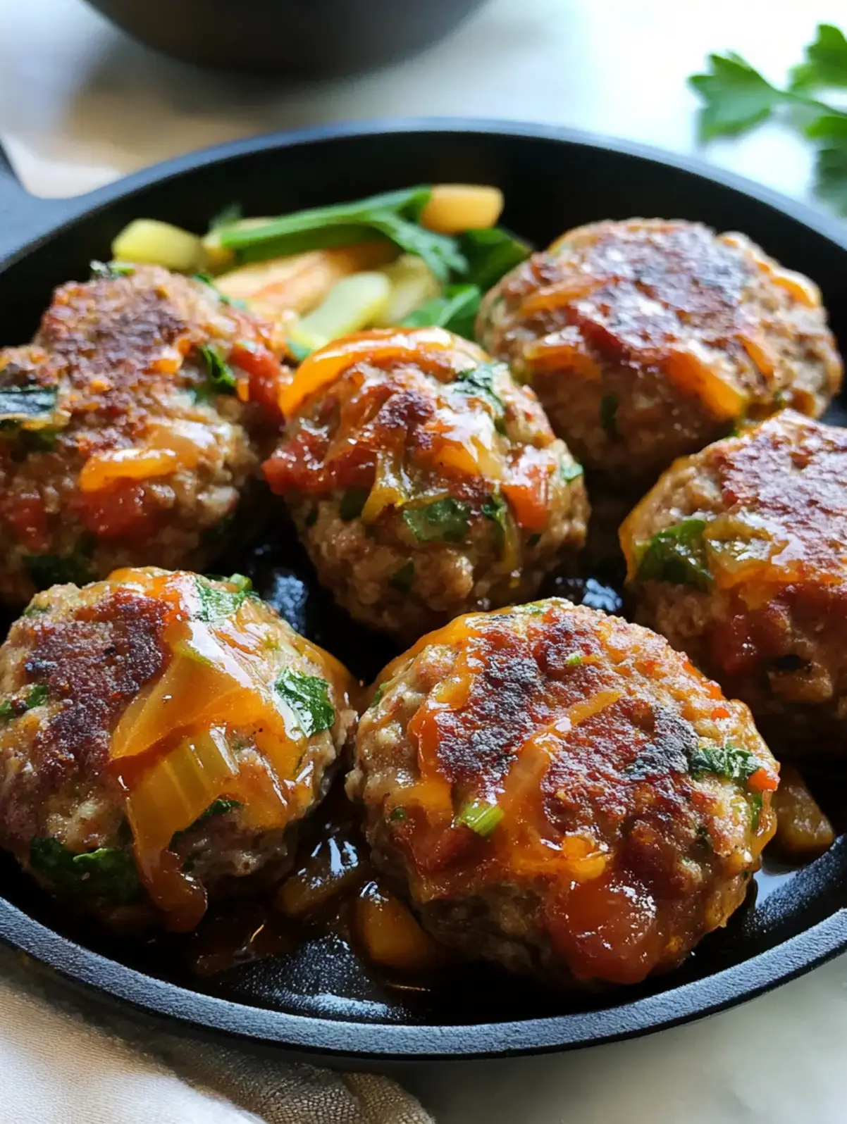 Zucchini and Carrot Veggie-Loaded Meatballs