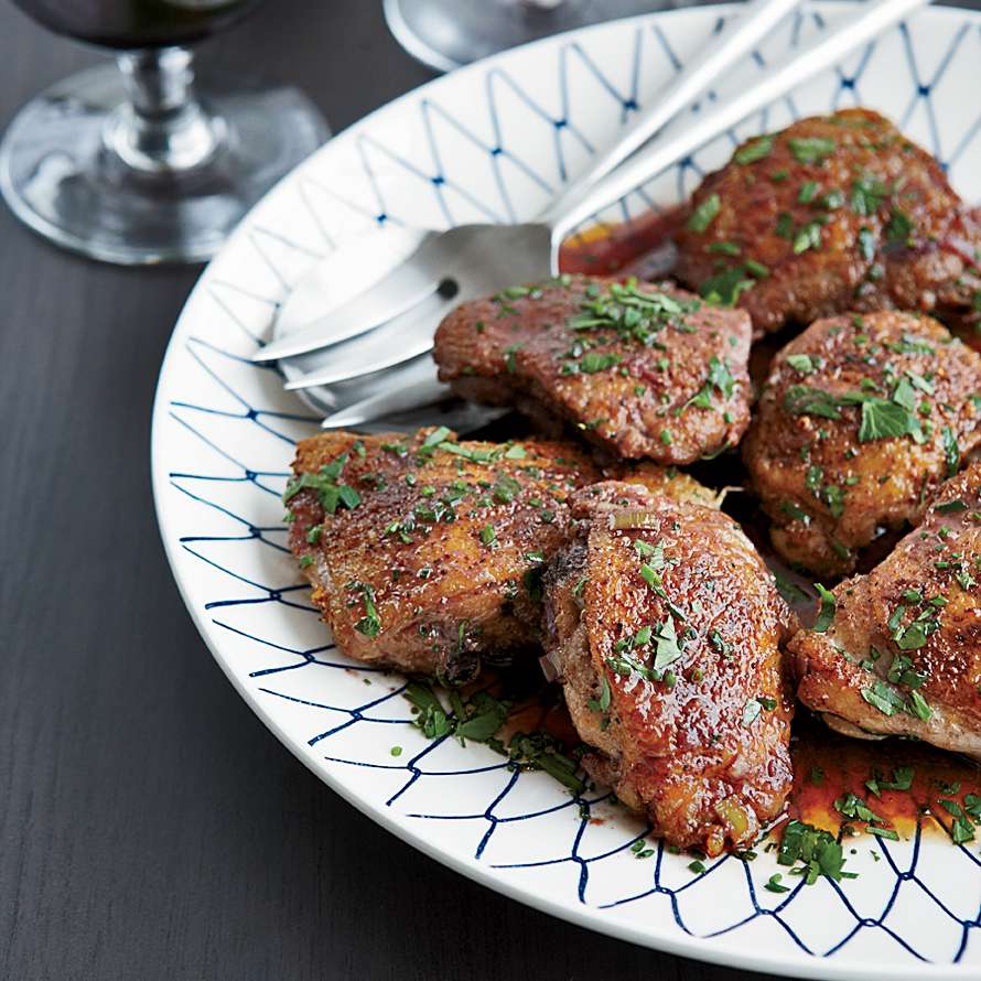 2020 Census Spice-Rubbed Chicken Thighs