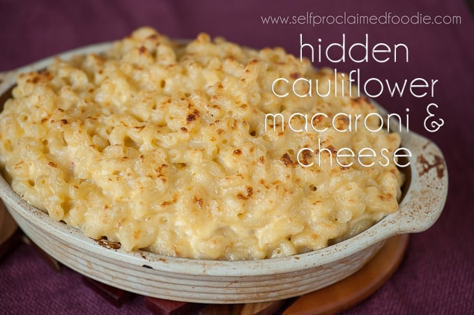 Vegetable-Packed Macaroni with Hidden Cauliflower Sauce