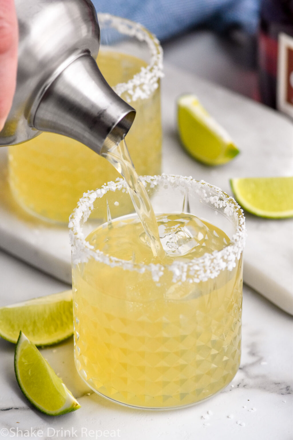 Reposado Tequila Margarita with Grand Marnier and Lime