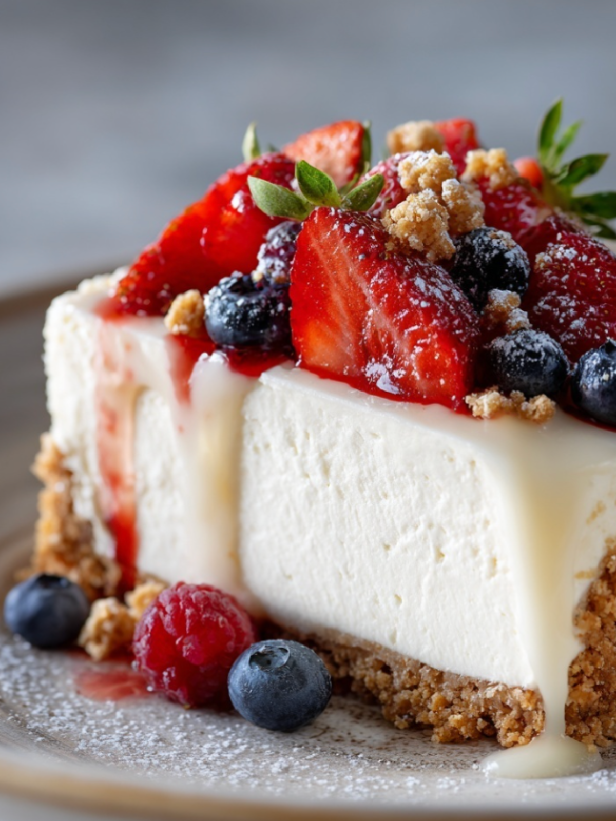No-Bake Vanilla Berry Cheesecake Cups