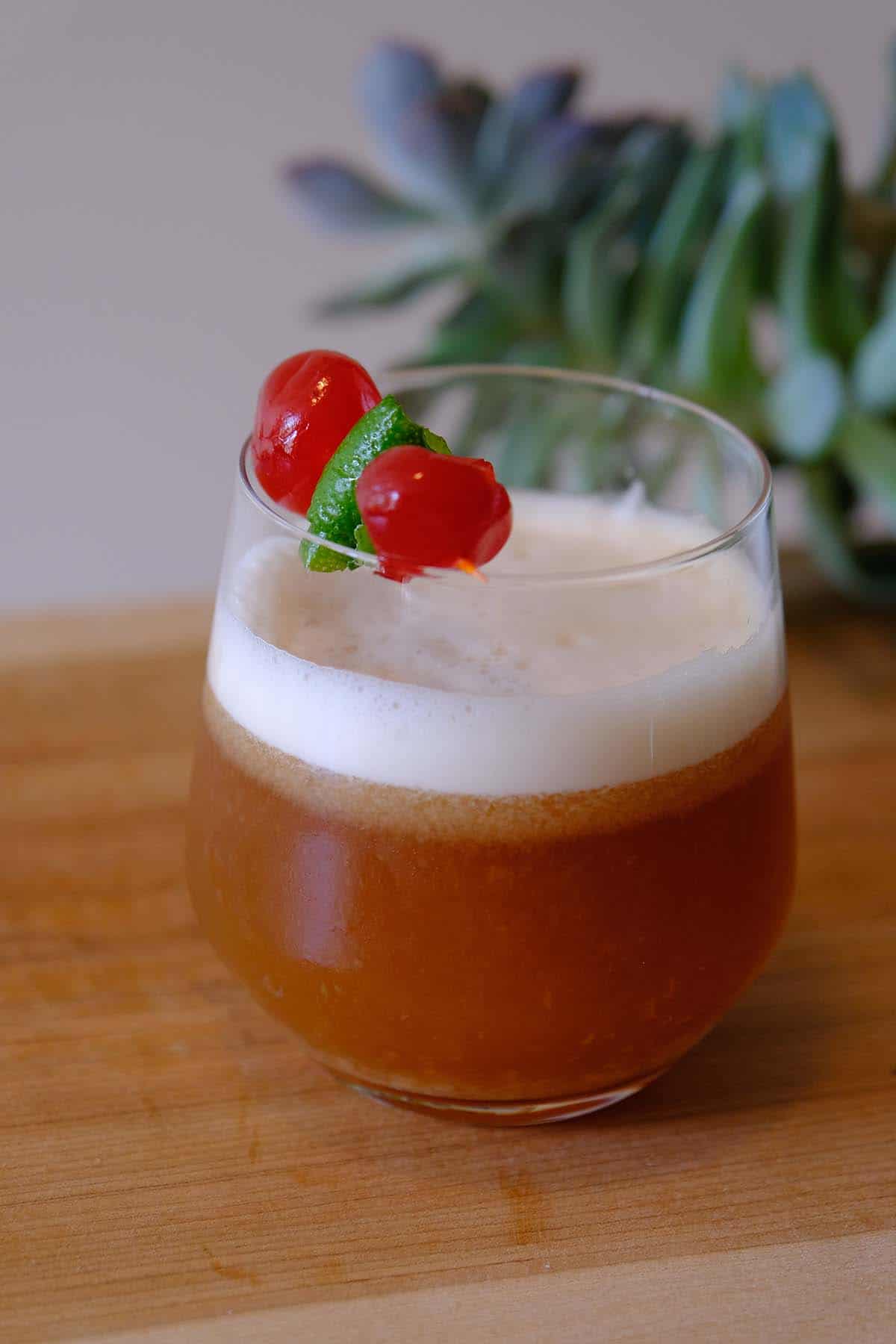 Spicy Tamarind Tequila Sour