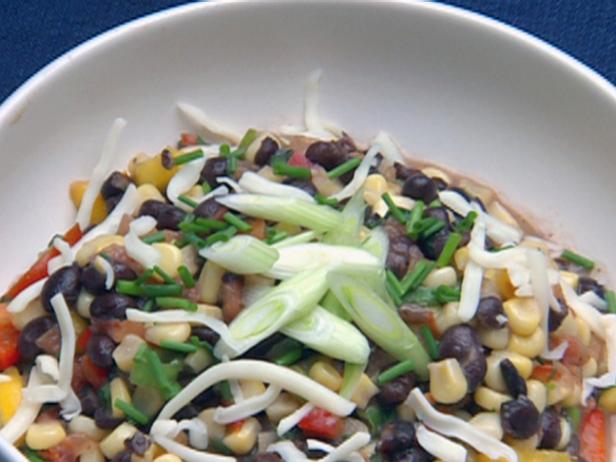 Sautéed Chicken with Spiced Black Beans and Roasted Corn